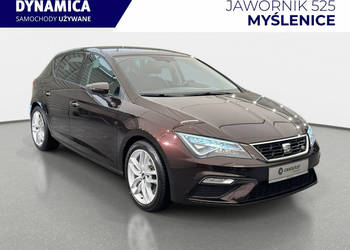 Seat Leon FR 1.5TSI 130KM M6 2019 r., sal. PL, NAVI, FullLink, przebieg 82…
