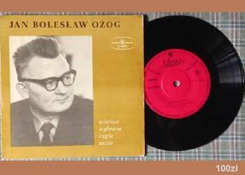 Jan Bolesław Ożóg - płyta winylowa/ płyta / czyta autor/