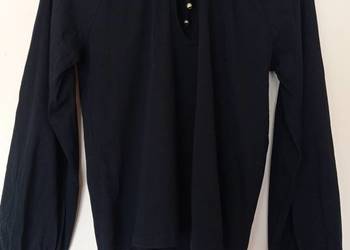 Czarna, bawełniana bluzka