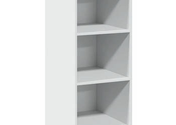 Szafka garderobiana biała 48x41x102 cm WM-840828