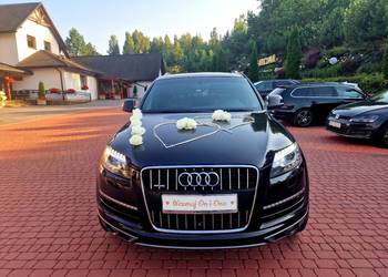 AUDI Q7 
WYNAJEM DO WOŻENIA DO ŚLUBU . 
CENA OD 200 ZŁOTYCH