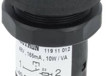 Przełącznik wciskany, podnośnika, okrągły, zielony 11911012PN