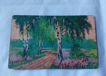 Pocztówka: Krajobraz polski, Fr. Karpowicz- Warszawa, okr. międzywojenny.