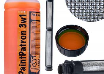 Zestaw do Konserwacji Agregatu Malarskiego | Płyn 1L + Filtr 60 Mesh