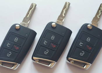 PILOT KLUCZYK SCYZORYK VW VOLKSWAGEN USA KEYLESS GOLF TIGUAN TOURAN 315 MHz