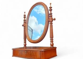 ~~ Toaletka Biedermeier Lustro + Szufladka wolnostojąca nablatowa ~~