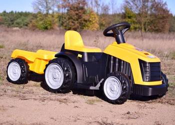 BAWIBUS.PL auto TRAKTOR na akumulator Z PRZYCZEPĄ quad dla dzieci
