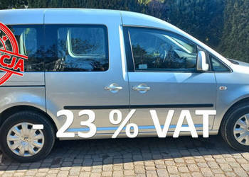 Volkswagen Caddy 16.2 netto FV23% Salon Polska 2.0 + Gaz 2 komplety kół 2x…