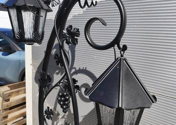 Lampa ogrodowa ocynkowana