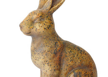 Figura ogrodowa KRÓLIK dekoracja z tworzywa duży Figura ogrodowa KRÓLIK dekoracja z tworzywa duży