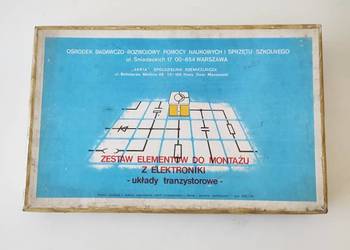 Zestaw elementów do montażu z elektroniki - układy tranzystorowe