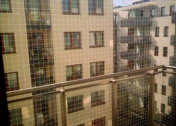 Siatka ochronna na balkon dla kota BEZINWAZYJNY MONTAŻ Warszawa Montaż Siatka ochronna na balkon dla kota BEZINWAZYJNY MONTAŻ Warszawa Montaż