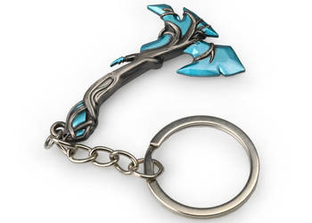 Gaia's Vengeance Topór | 6 cm | Metal | Brelok | Valorant