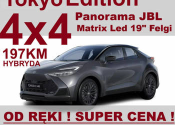 Toyota C-HR 4x4 197KM Tokyo Edition Kamera 360 st. Matrix LED Super Cena 1…