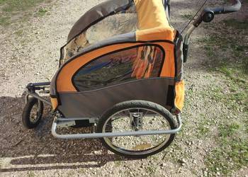Riksza/ przyczepka rowerowa dla dzieci