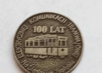 Medal 100 lat elektrycznej komunikacji tramwajowej na Śląsku