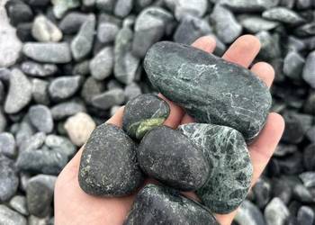 ZIELONY OTOCZAK 2-4, 3-6 cm Kamień do Ogrodu Skalniak Serpentynit Żwir 4-8