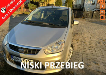 Ford C-Max Mocna benzyna, po liftingu, czujniki p/t, audio Sony, opony wie…