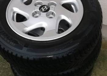 Felgi 4x100 14" opony 175/70R14 Hankook zimowe