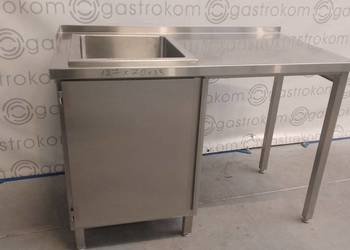 STÓŁ Z WANNA NEUTRALNĄ 127X70X85 Z SZAFKĄ