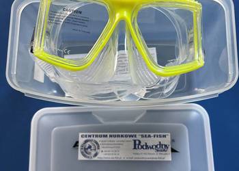 Maska nurkowa Ergo Aqua Speed silikon przezroczysty