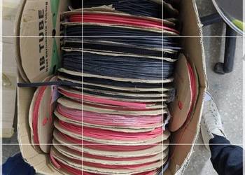 Rurki termokurczliwe miękkie gumowane od 1mm do 8mm