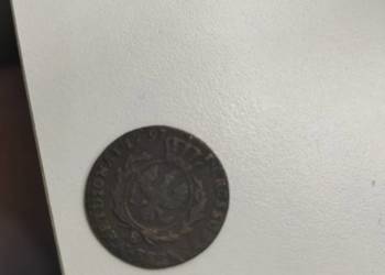 grosz lub trojak z 1797 roku B wybity w Prusach Południowych,