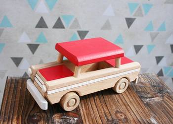 Drewniany samochód  - Trabant