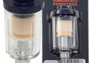 ODWADNIACZ ODOLEJACZ FILTR OSUSZACZ SEPARATOR DO PISTOLETU 1/4" 0-12 BAR