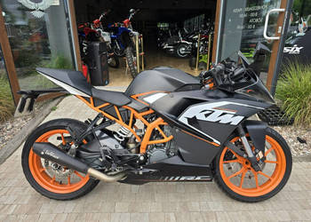 KTM RC 125 Rc 125 sportowy KTM 125 Nardzo duży Leo Vince Zadbany i zarejes…