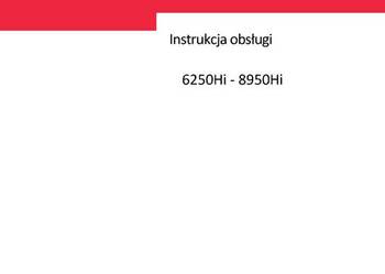 Instrukcja obsługi Valtra HiTech VALTRA 6250Hi, 6350Hi, 6550Hi