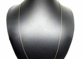 Złoty Łańcuszek Próby 585 2,16g Długość 54cm Kostka