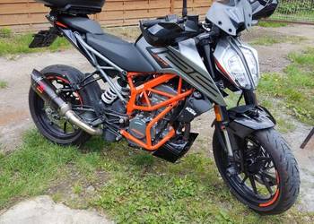 KTM Duke 125 czytaj opis ZAMIANA zagęszczarka maszyny rolnicze WSK SHL MZ