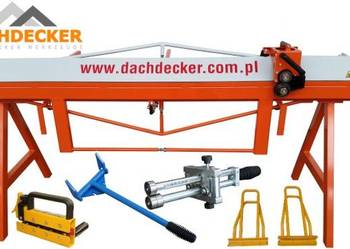 Zaginarka, giętarka ZRF-L 2250/0,8 mm Z NOŻEM DACHDECKER
