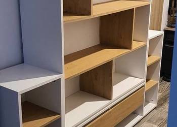 Regał+zestaw pod tv