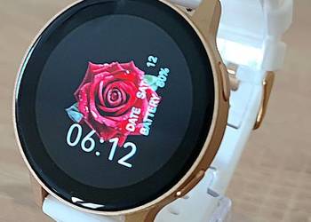 Smartwatch damski 1,27" TFT, puls, połączenia, powiadomienia, 2 paski Smartwatch damski 1,27" TFT, puls, połączenia, powiadomienia, 2 paski