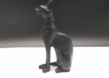 Figurka Egipski Kot – Bogini Bastet | Czarna Statuetka