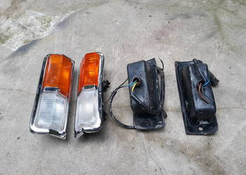 Kierunkowskazy przód P+L+ obodowy Fiat 125p klasyk 67-74r