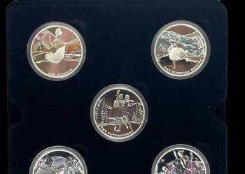 Seria srebrnych monet .999 Światowe Balety