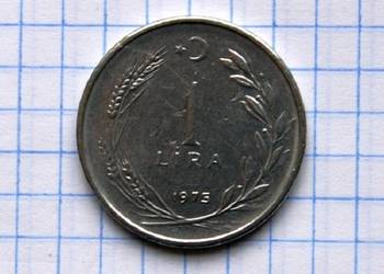 1 LIRA 1975 ROK - TURCJA