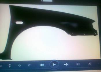 SEAT IBIZA/CORDO 1993/1996 BŁOTNIK  PRZ. PR. NOWY KIER. OWAL SEAT IBIZA/CORDO 1993/1996 BŁOTNIK  PRZ. PR. NOWY KIER. OWAL