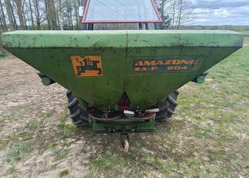 Rozsiewacz nawozów Amazone zaf 804 r z hydrauliką