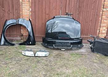 Zderzak a4 b6 s4 xenon małysz czarny LY9B