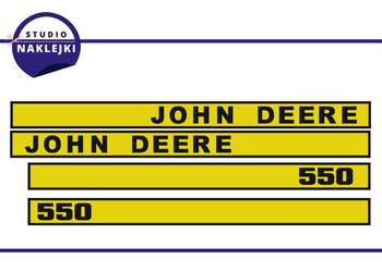 Naklejki Prasa John Deere 550 Nalepki zestaw Naklejki Prasa John Deere 550 Nalepki zestaw
