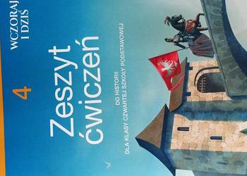 Wczoraj i dziś 4 ćwiczenia szkolne książki wysyłka gratis Trójmiasto Gdańsk