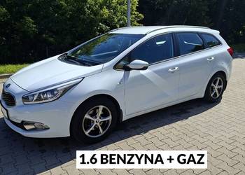 Ładna KIA Cee'd II kombi 1.6+GAZ BRC CLIMA*elektryka*mały przebieg*faktura