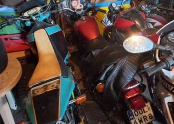 Cagiva w8 pro 125/50 sprawna dawno nie odpalana do podłączenia elektryka.