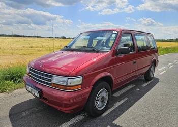 Plymouth Voyager 3.0i V6 - 100tkm, klimatyzacja, historia PL