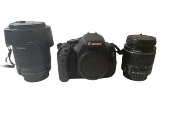 Aparat Canon EOS 600D + 2 Obiektywy