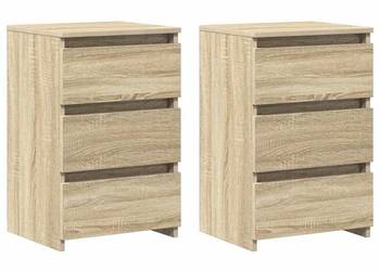 vidaXL Szafki nocne, 2 szt., dąb sonoma(SKU:806218)